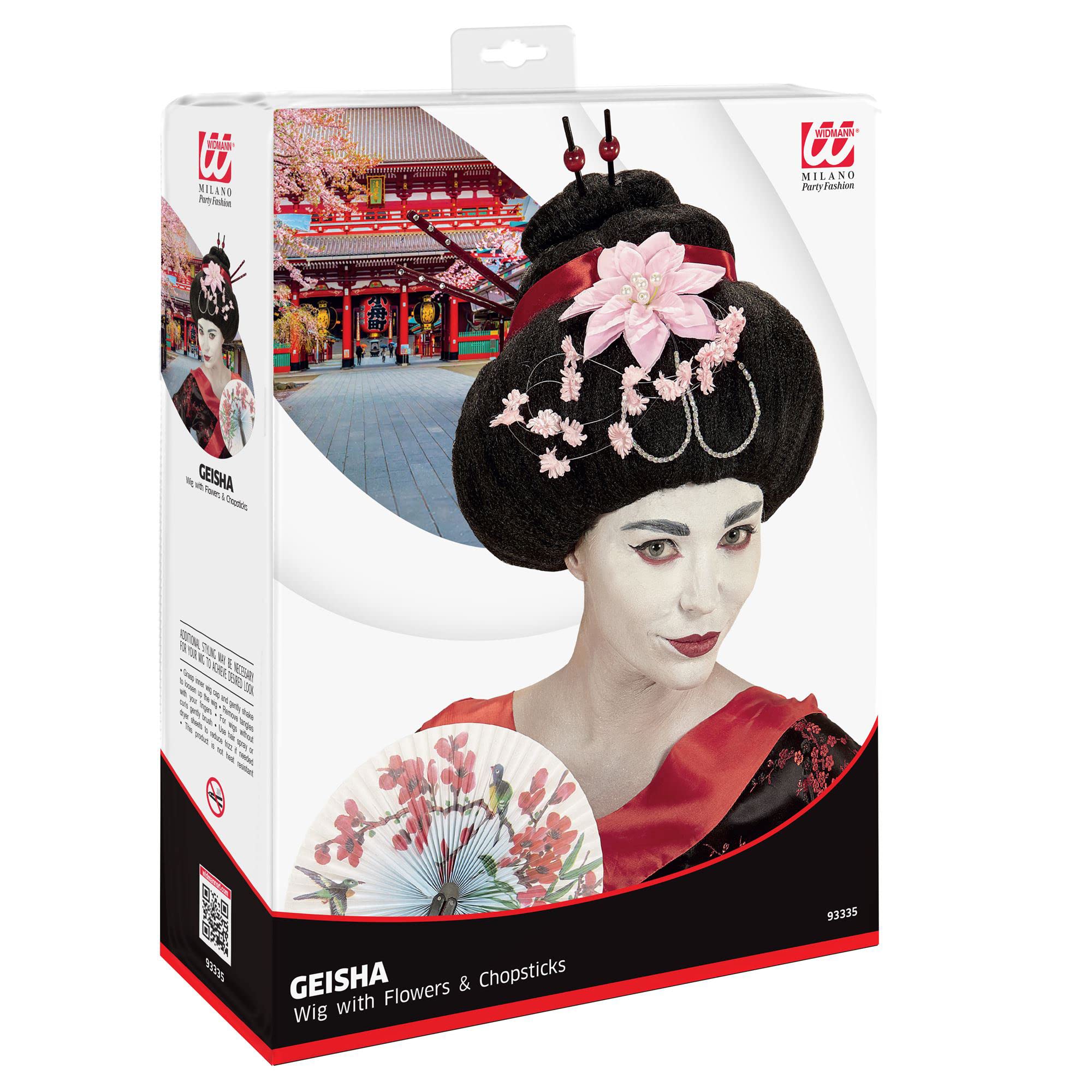 Perruque de geisha japonaise - France