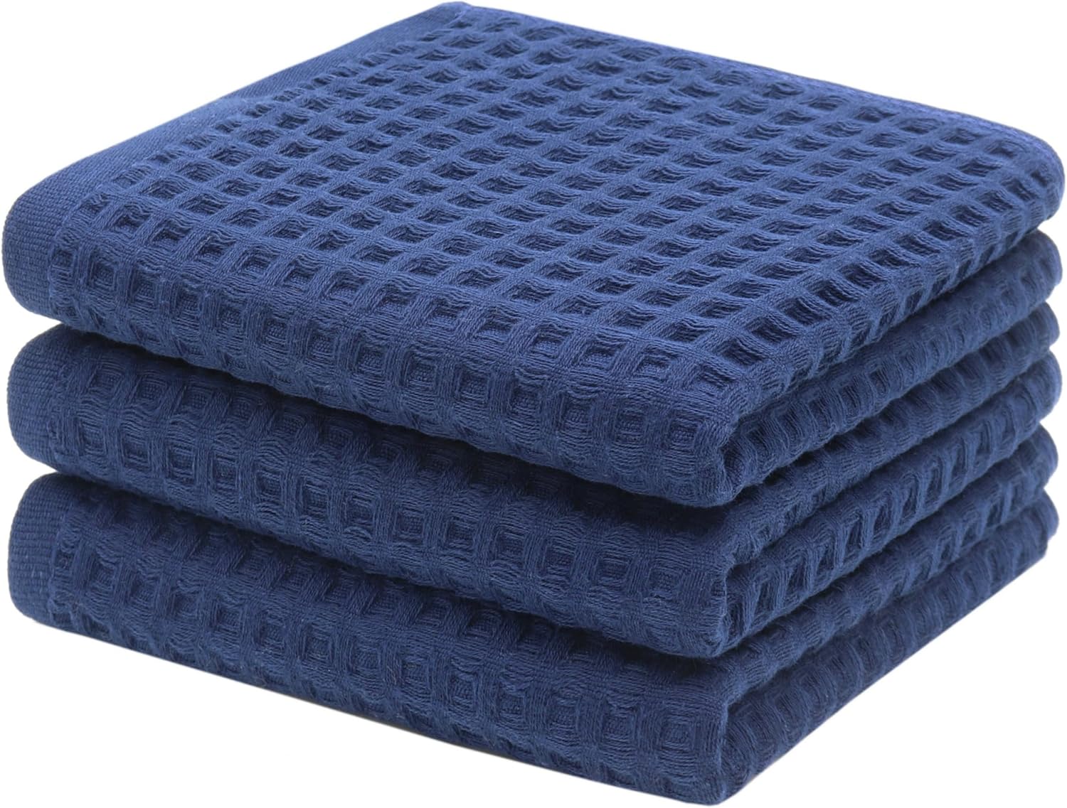 Amazon.com: Mia's Dream Cotton Waffle Bathroom Towels Set, Premium ...
