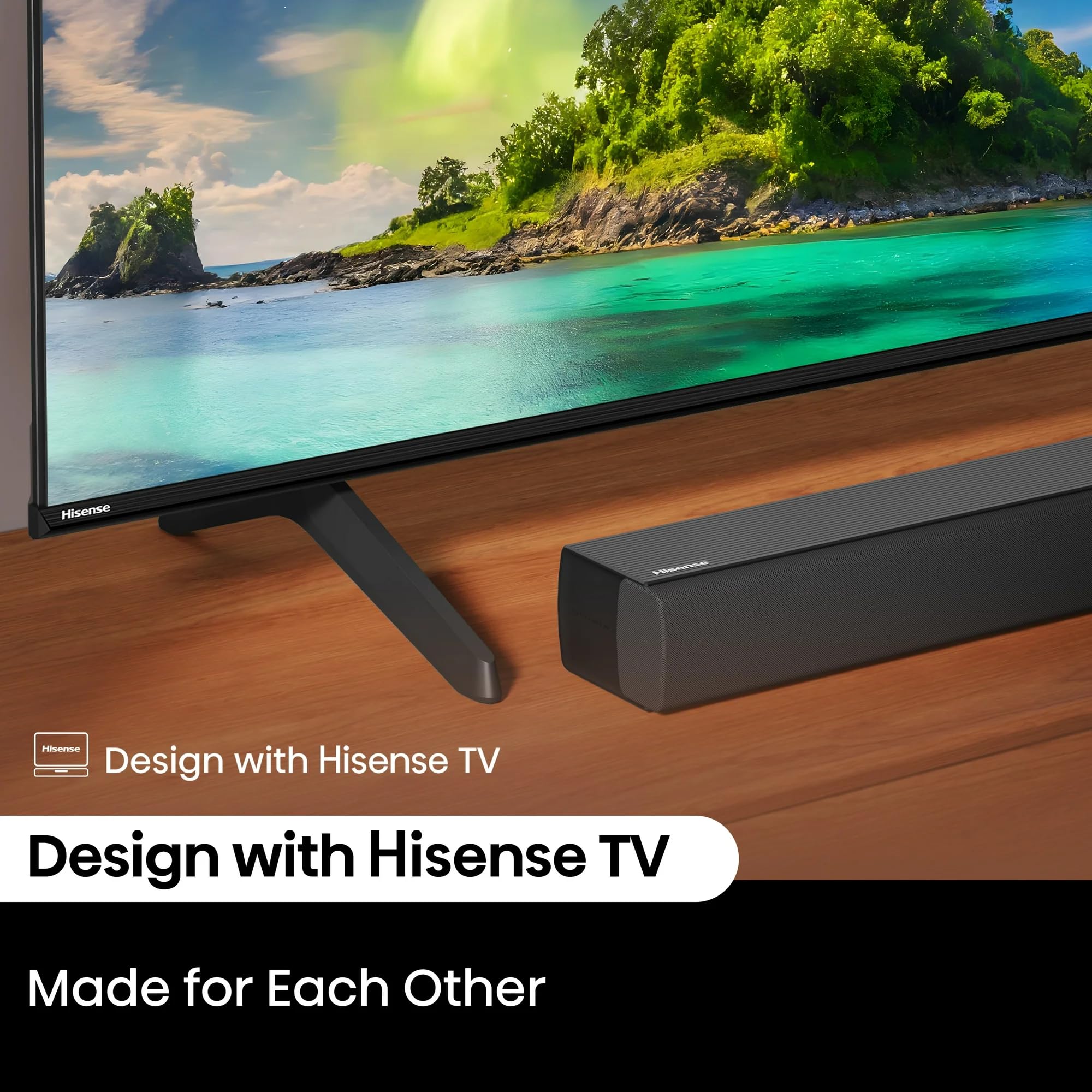 Hisense 5.1 Ch 510W Soundbar with Wireless Subwoofer and 2 Rear Surround Speakers, Dolby Digital Plus and DTX Virtual:X, HDMI eARC, Bluetooth - R651 (Renewed)