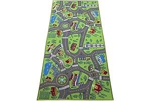 Kids Road Rug for Kids - City Life Playmat