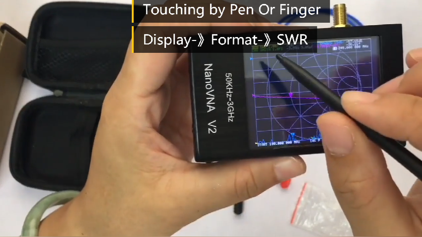 Amazon.com: NanoVNA V2 2.8'' 3G SAA2 Vector Network Analyzer 10KHz