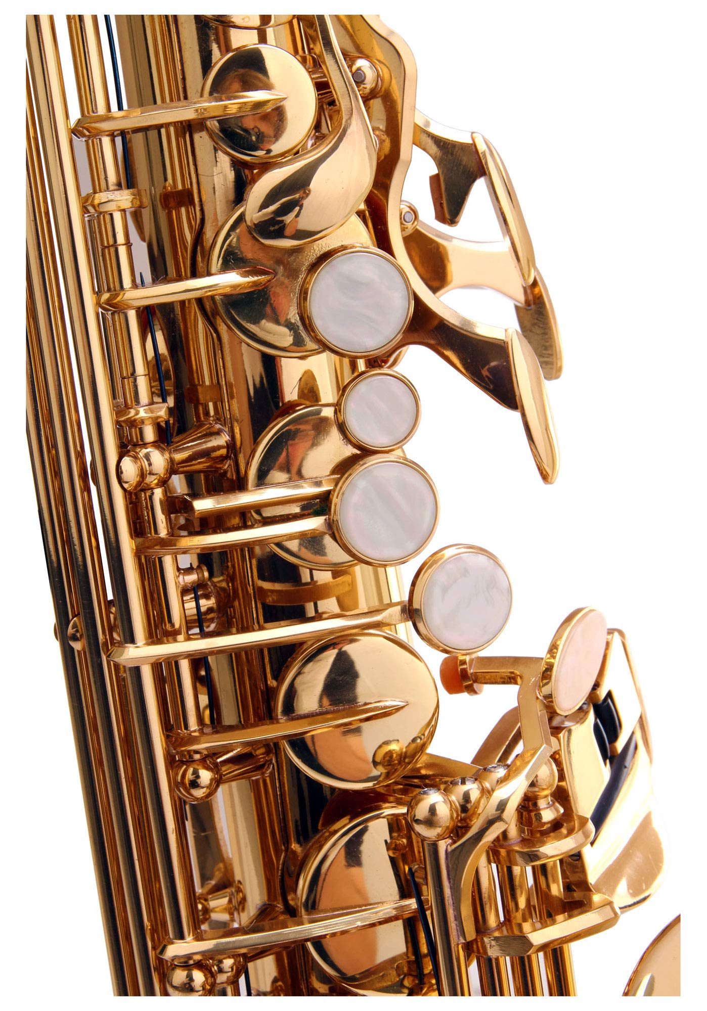 Classic Cantabile AS-450 Saxophone Alto Eb Set (Accessoires : Embouchure, Étui/Sac à dos, Support de saxophone, Accordeur/Métronome, Pupitre)