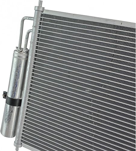 Miniatura 1028 de TRQ Secador receptor de condensador de aire acondicionado compatible con Dodge Sprinter 2500 Sprinter 3500 2007-2013 Freightliner 2010-2021