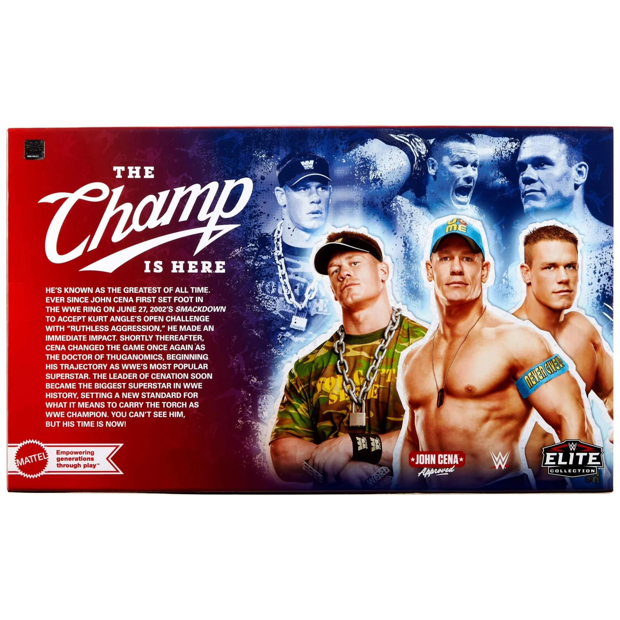 Amazon.co.jp: WWEエリートコレクション ジョン・シナ3個パック 可動式