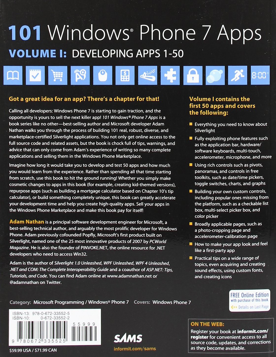 101 Windows Phone 7 Apps, Volume I: Developing Apps 1-50