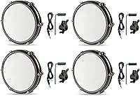 Vista 6 de Alesis Nitro Max - Almohadilla de malla de una sola zona de 8 pulgadas con abrazadera y cable de gatillo Silverline Audio de 10 pies