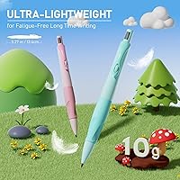 Vista 4 de Four Candies 2.0MM Mechanical Pencil with Comfort Ergonomic Grip, 4PCS Cute Mechanical Pencils with 44PCS Lead Refills, 2PCS Sharpeners/Erasers