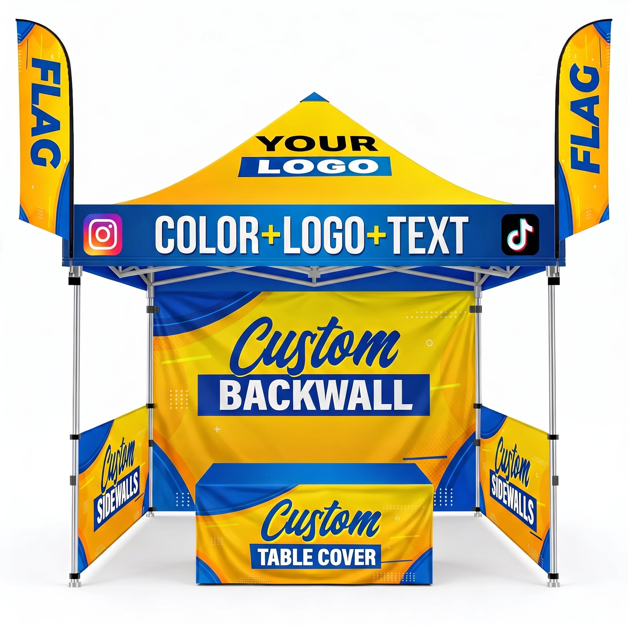 Custom Canopy with Logo by DOT4DOT