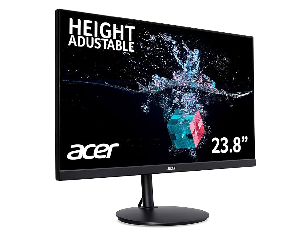 Acer ブラック モニター24inch Acer 24-Inch 1920 x 1080 Full HD TN Gaming Monitor, XB240B
