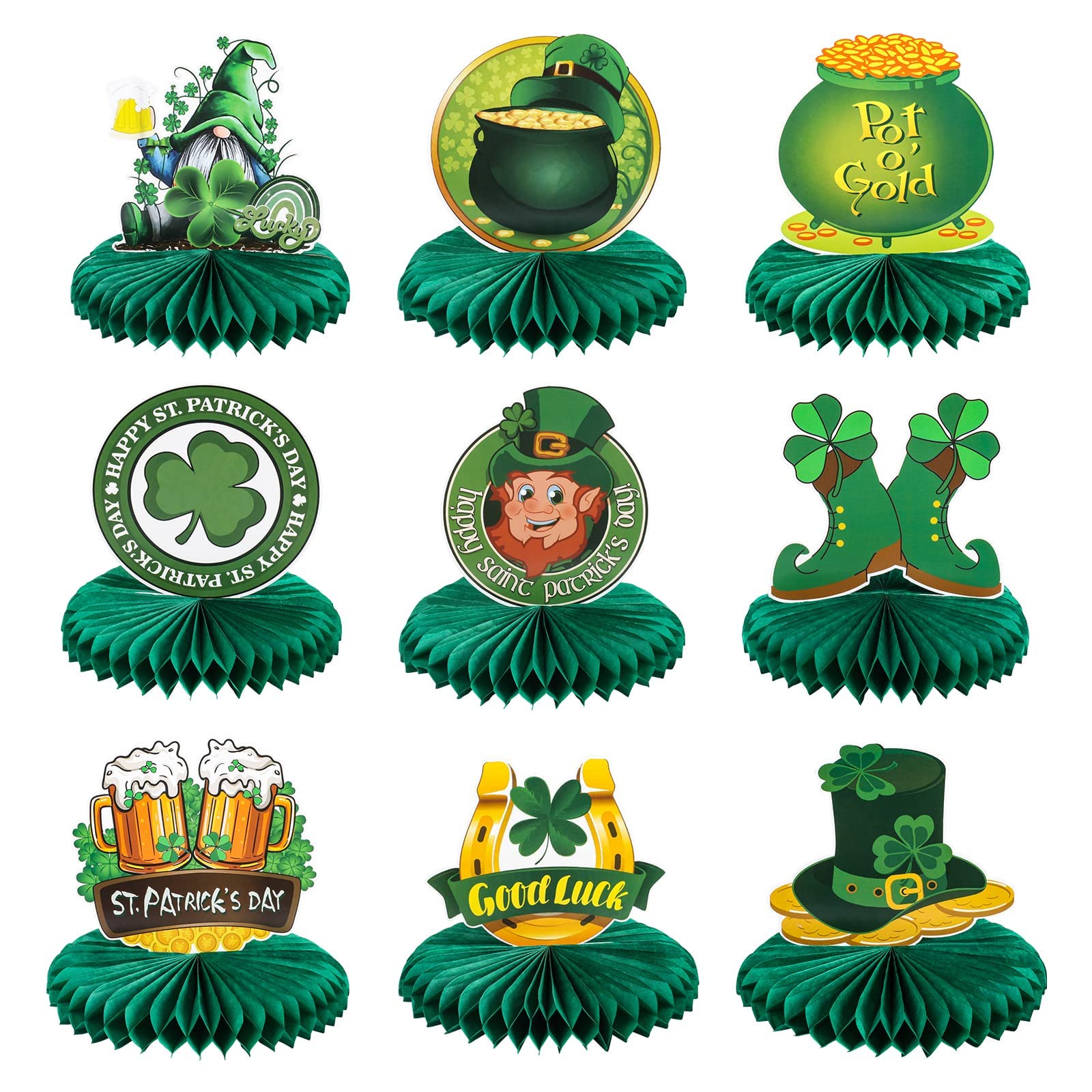 Photo 1 of 5 ITEMS *** ST PATTY'S DECORATIONS BUNDLE