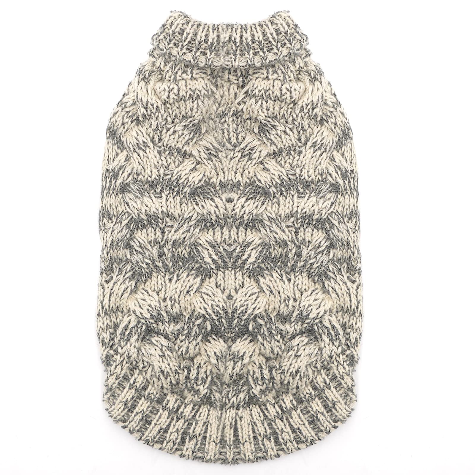 cyeollo Winter Dog Sweater Turtleneck Knitted Small Dog Sweaters Soft Knitwear Puppy Warm Dog Clothes Cats Apparel