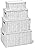 Woven storage baskets set of 4