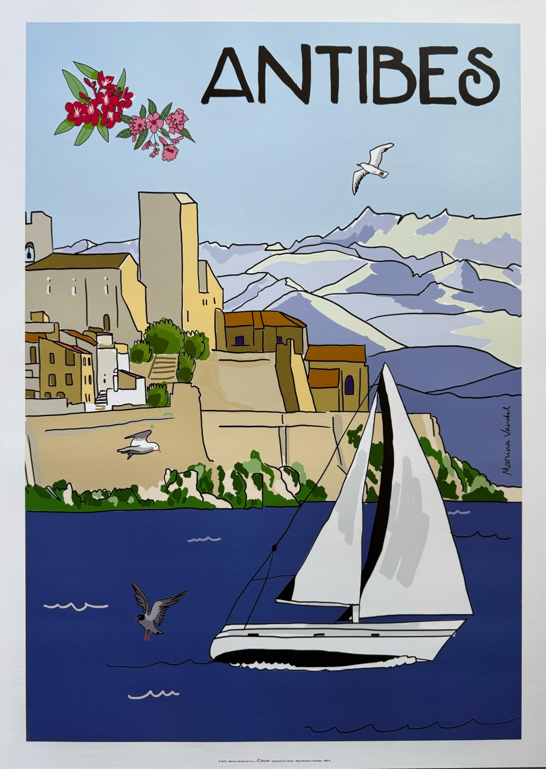 Antibes-50x70cm