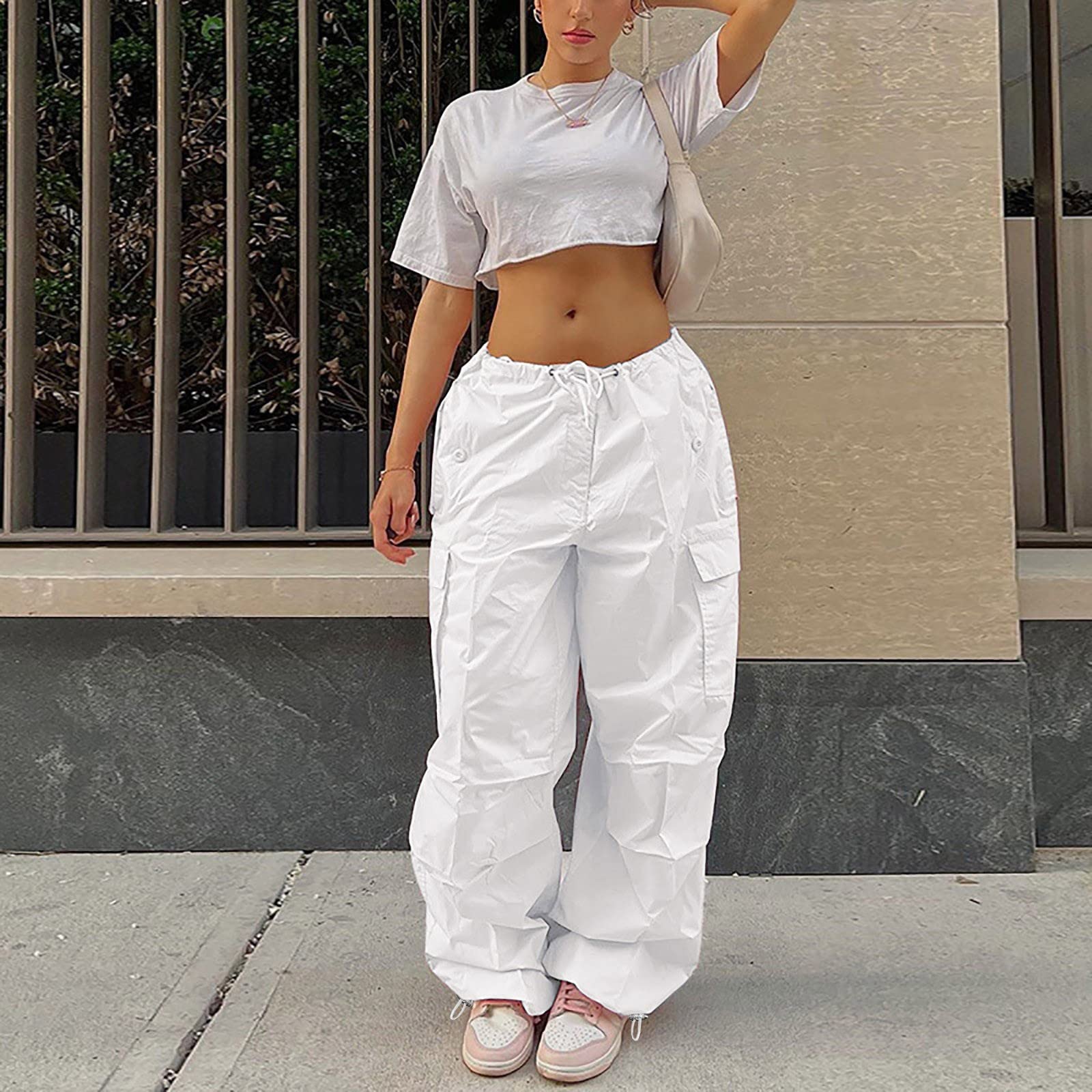 Pantalones cargo para mujer, pantalones rectos, pantalones cargo informales, informales, holgados, pantalones anchos, holgados, pantalones informales, pantalones holgados, pantalones informales,