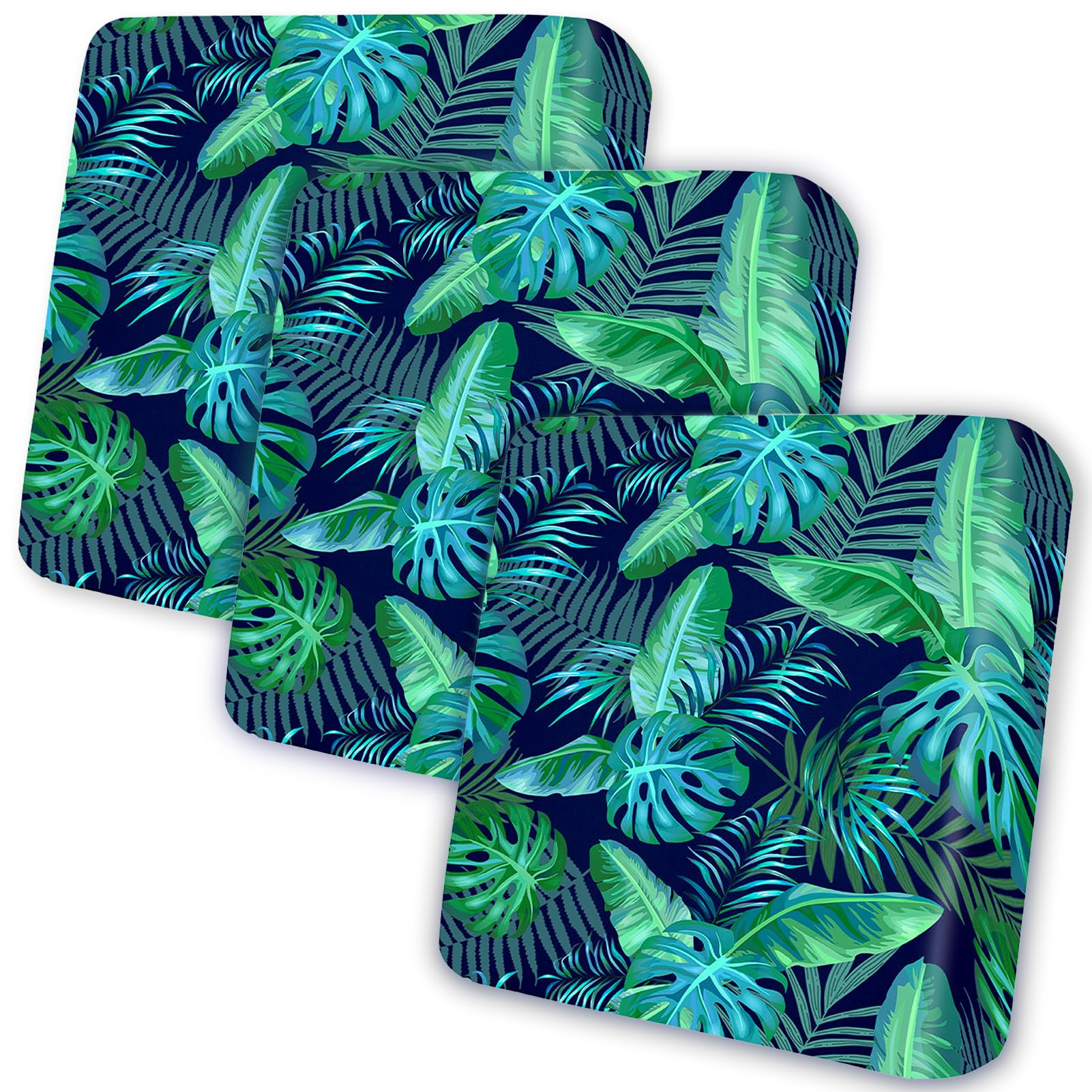3Pcs Patio Cushion Covers Stretch Outdoor Furniture Protector Slipcovers