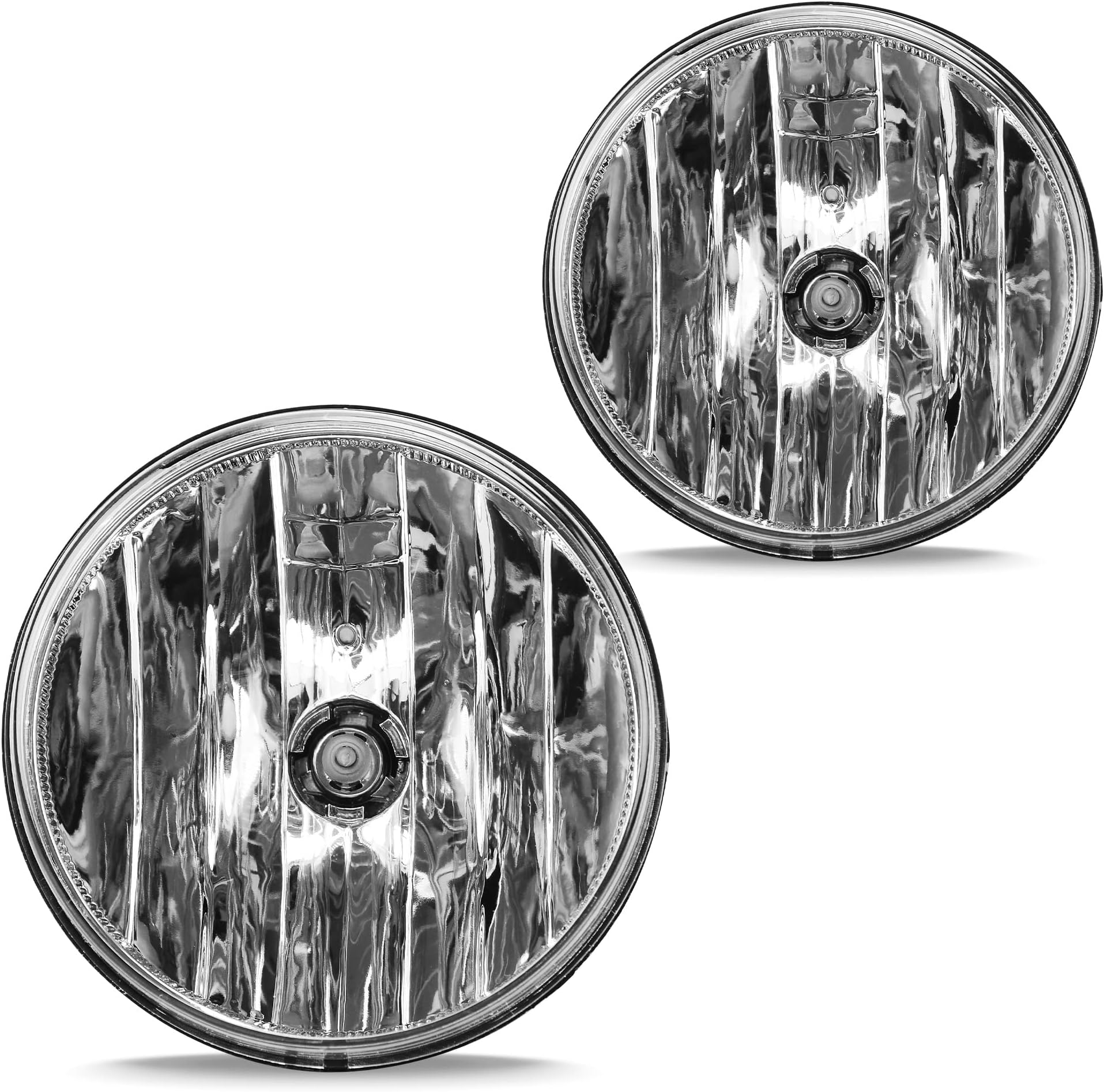 AUTOSAVER88 Fog Lights Assembly Compatible with 2007 2008 2009 2010 2011 2012 2013 GMC Sierra 1500 07 08 09 10 11 12 13 14 Sierra 2500HD 3500HD (NOTE: Not Fit Classic Models) Fog Lamps Replacement