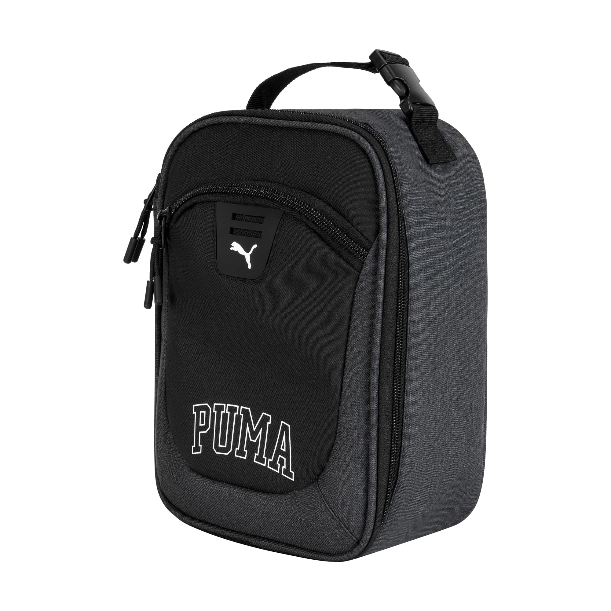 PUMA Unisex Kid's Rally Lunch Box, Black/Granite Heather, Small