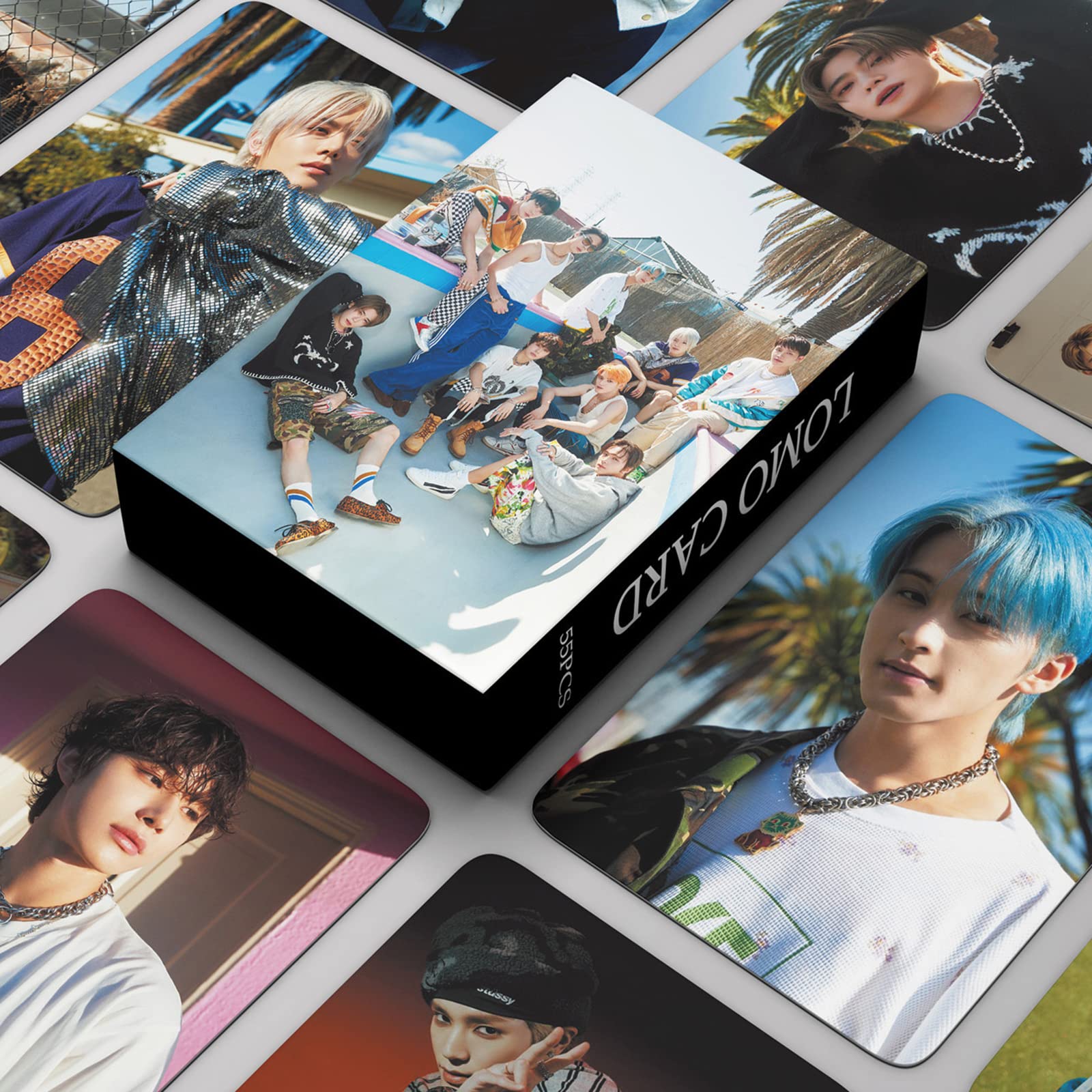PYAJUU NCT 127 Photo Cards 55pcs NCT 127 Ay-Yo New Album Photo