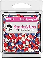 Vista 25 de Buttons Galore Sprinkletz - Piezas de arcilla polimérica para bricolaje, adornos de manualidades, 1.500 onzas, primavera y verano (pelota de juego)