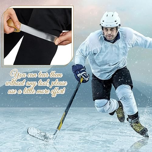 Miniatura 2 de 20 Roll Hockey Tape Multipurpose Tape Roll Strong Adhesive Hockey Stick Tape Shin Pad Sock Tape Hokey Sports Gifts for Gear Accessories Equipment,