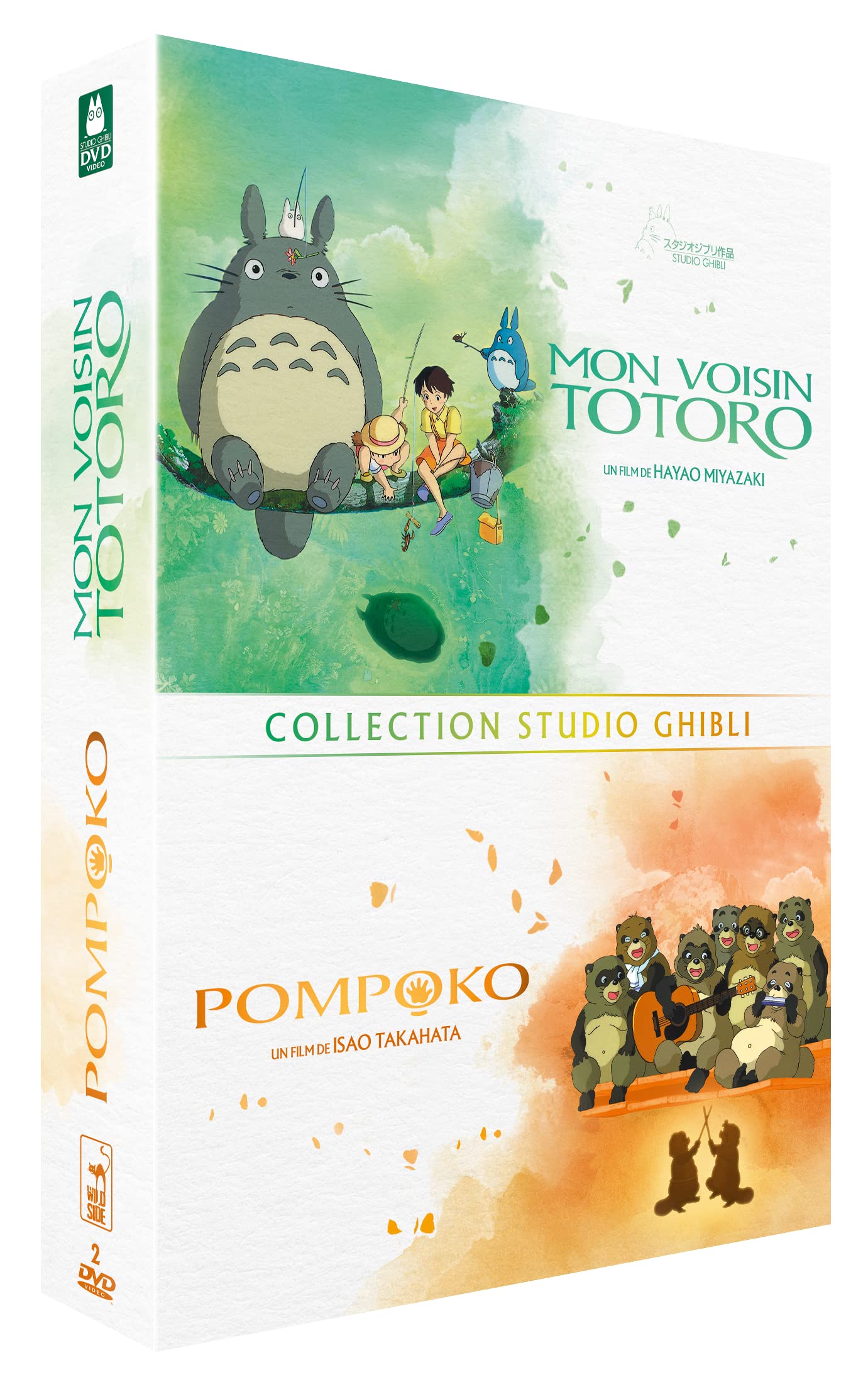 Ghibli - coffret 2 films : mon voisin totoro + pompoko