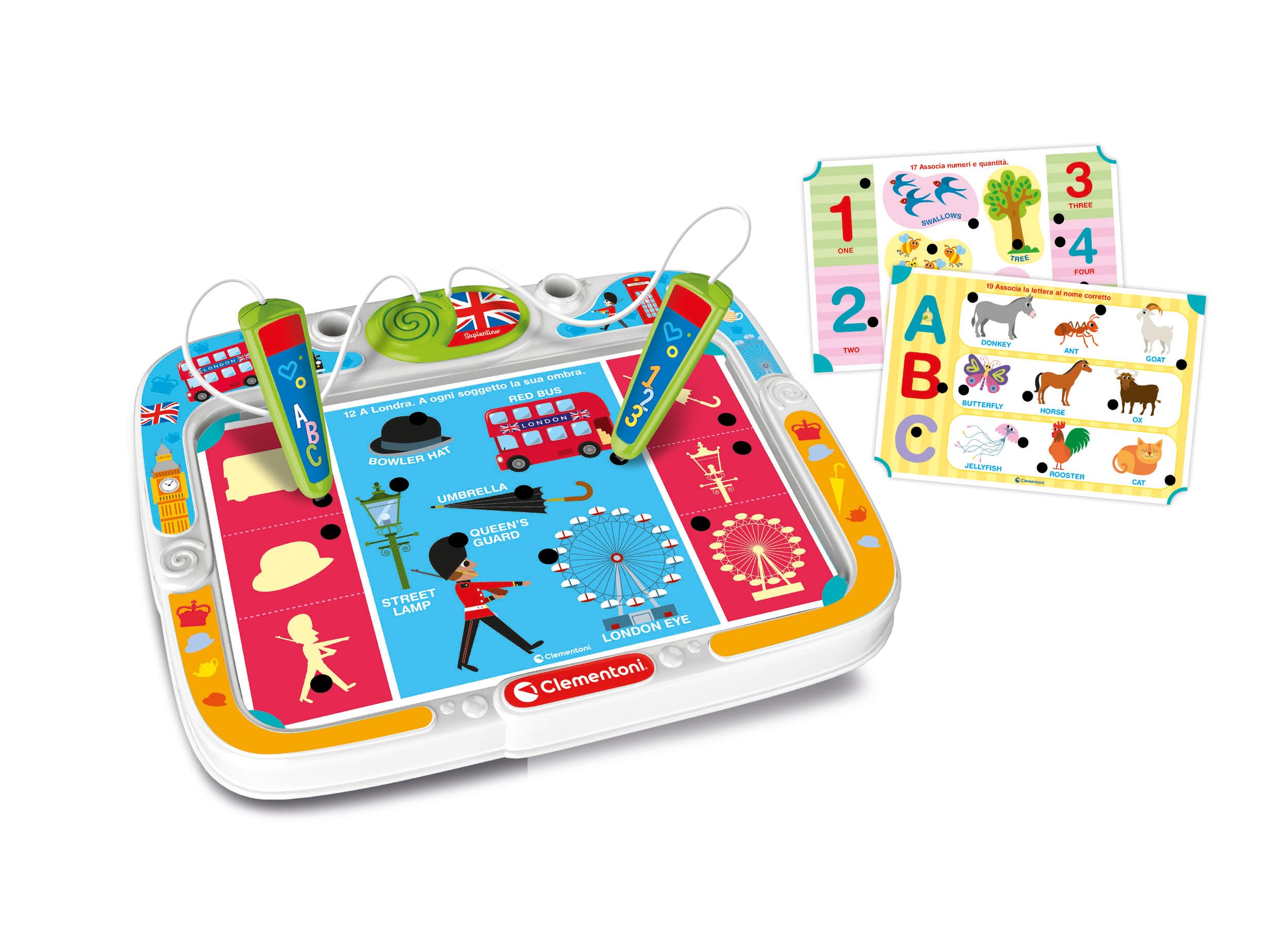 Aprender Ingles Niños Clementoni Piu00f9 Juego Electru00f3nico