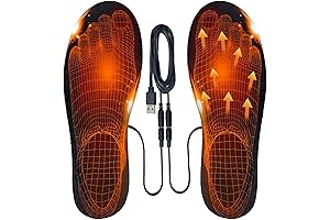 ThermaCELL Rechargeable Heated Insoles: Feet Stay Warm in Cold Winter