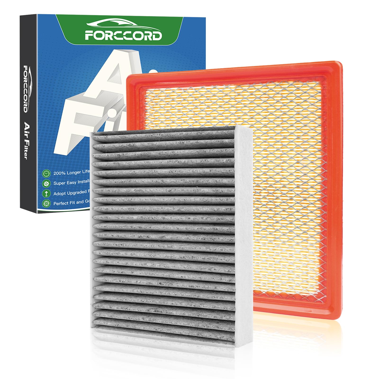 Cabin &amp; Engine Air Filter Combo for 2003-2004 Silverado 1500