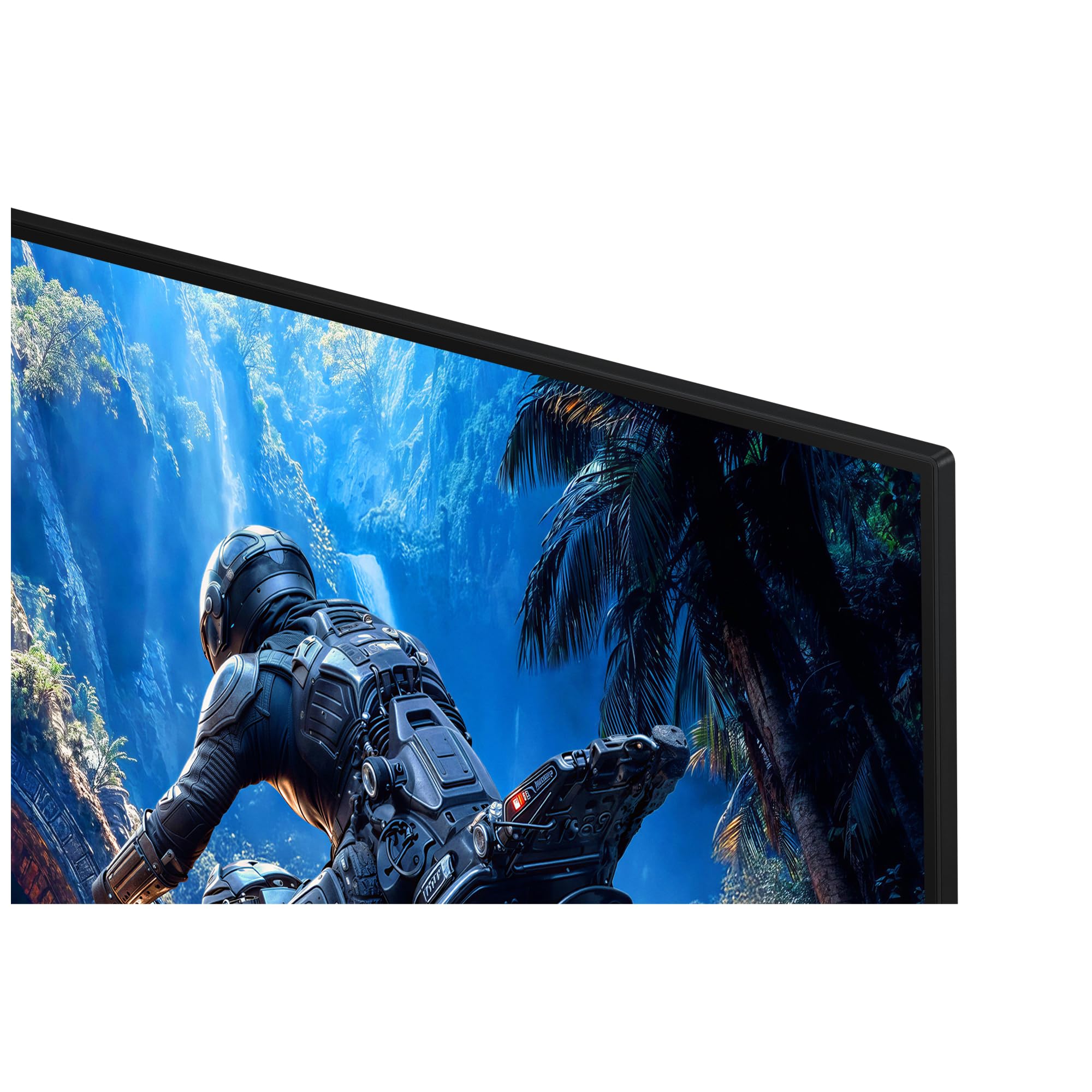 Samsung Écran Gaming Odyssey OLED G40H 27", Dalle Fast IPS, FHD 300Hz, 1ms, Luminosité Améliorée avec HDR10, Écran Plat, Pied Ajustable en Hauteur, Inclinable, Pivotable, HDMI 2.0, LS27HG402EUXEN