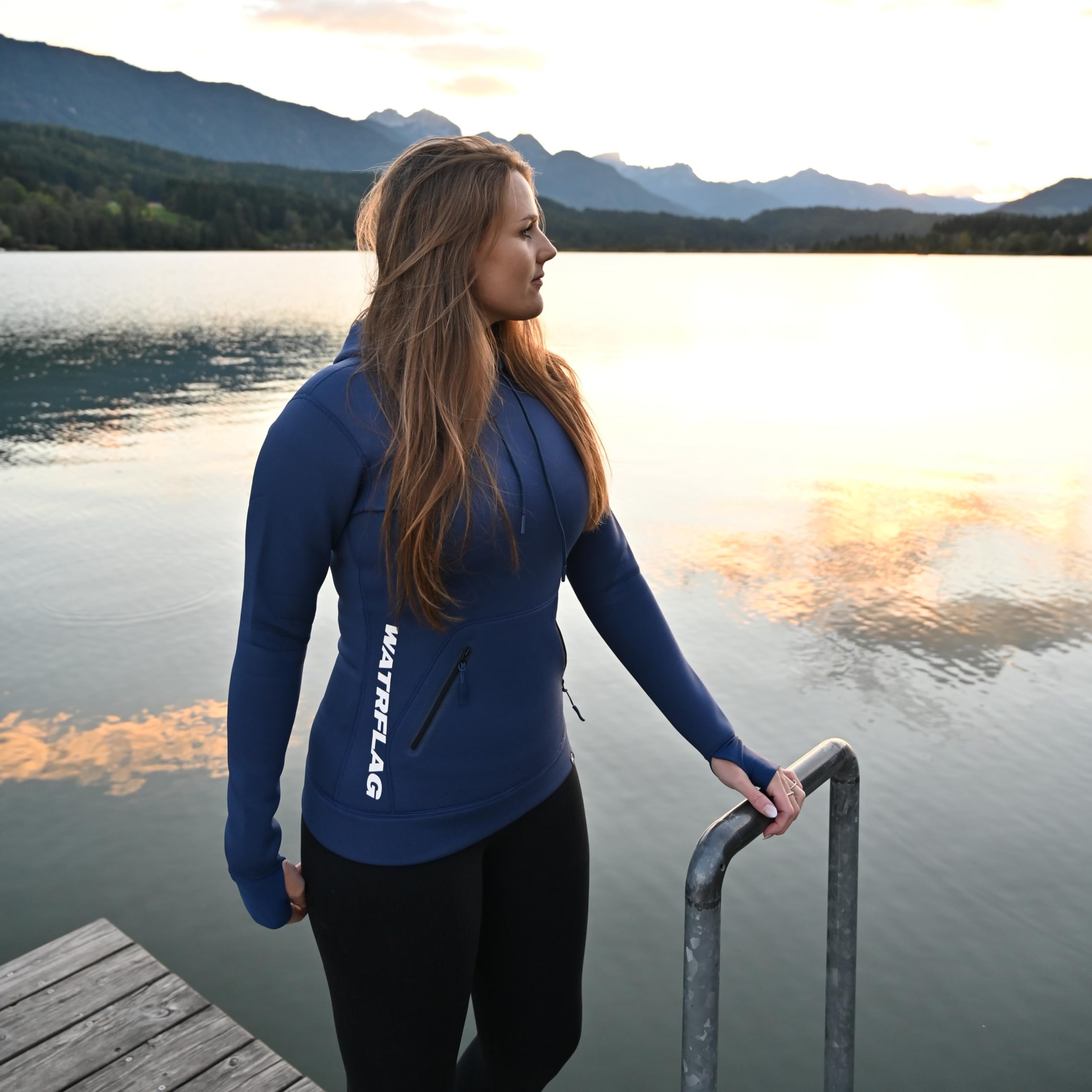 Ipanema Neopren Hoodie - Damen - Schwarz - Für Allround-Wassersport