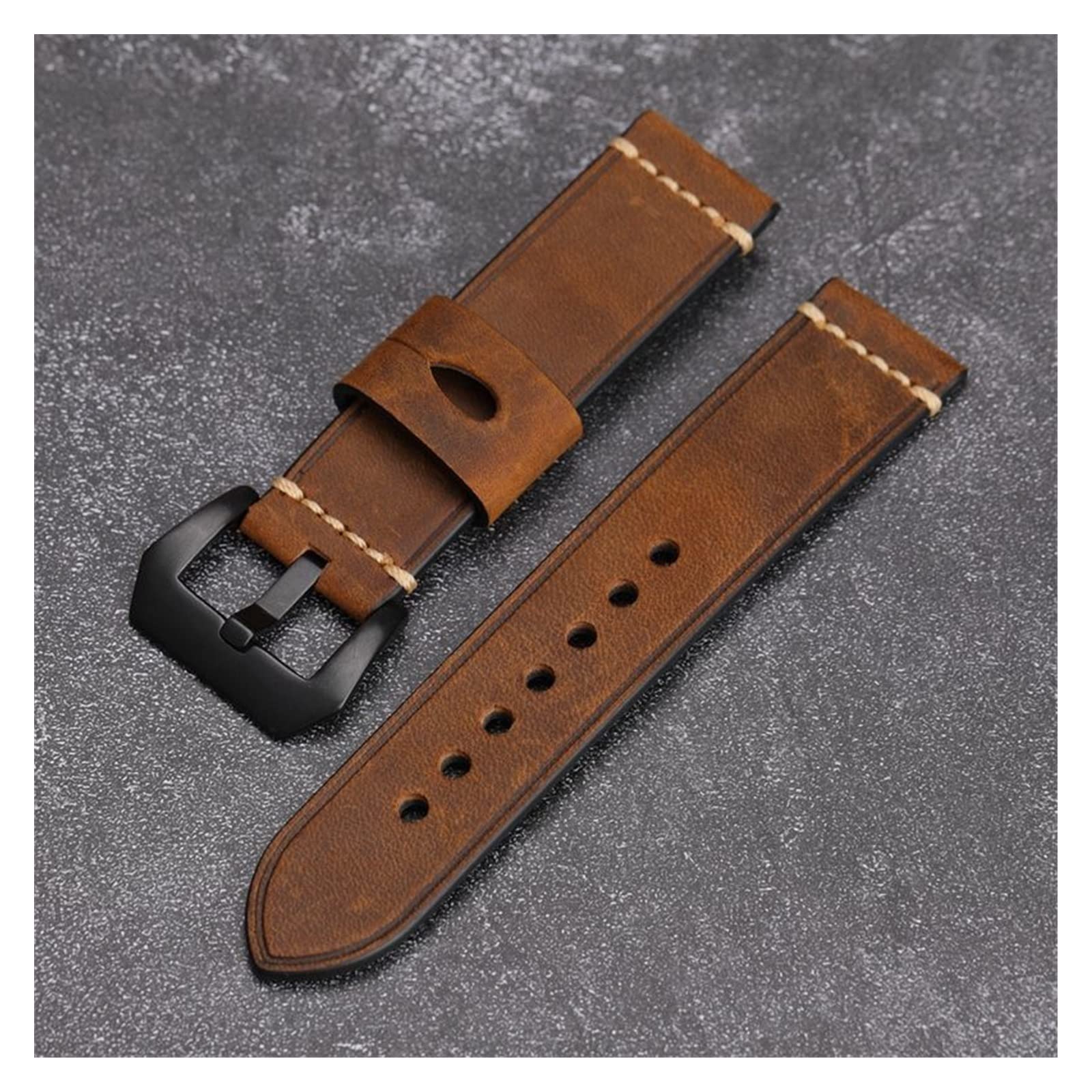 Bracelet en cuir véritable homme fait main l'esprit vintage authentique