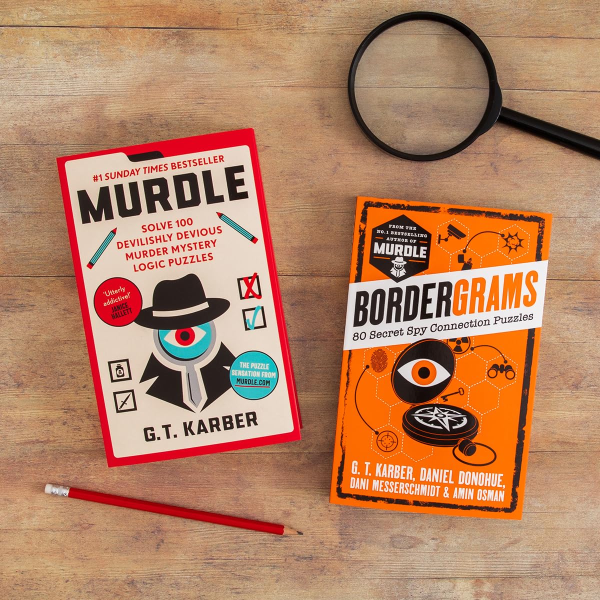 Bordergrams: FROM THE NO. 1 BESTSELLING AUTHOR OF MURDLE: 80 Secret Spy Connection Puzzles 3