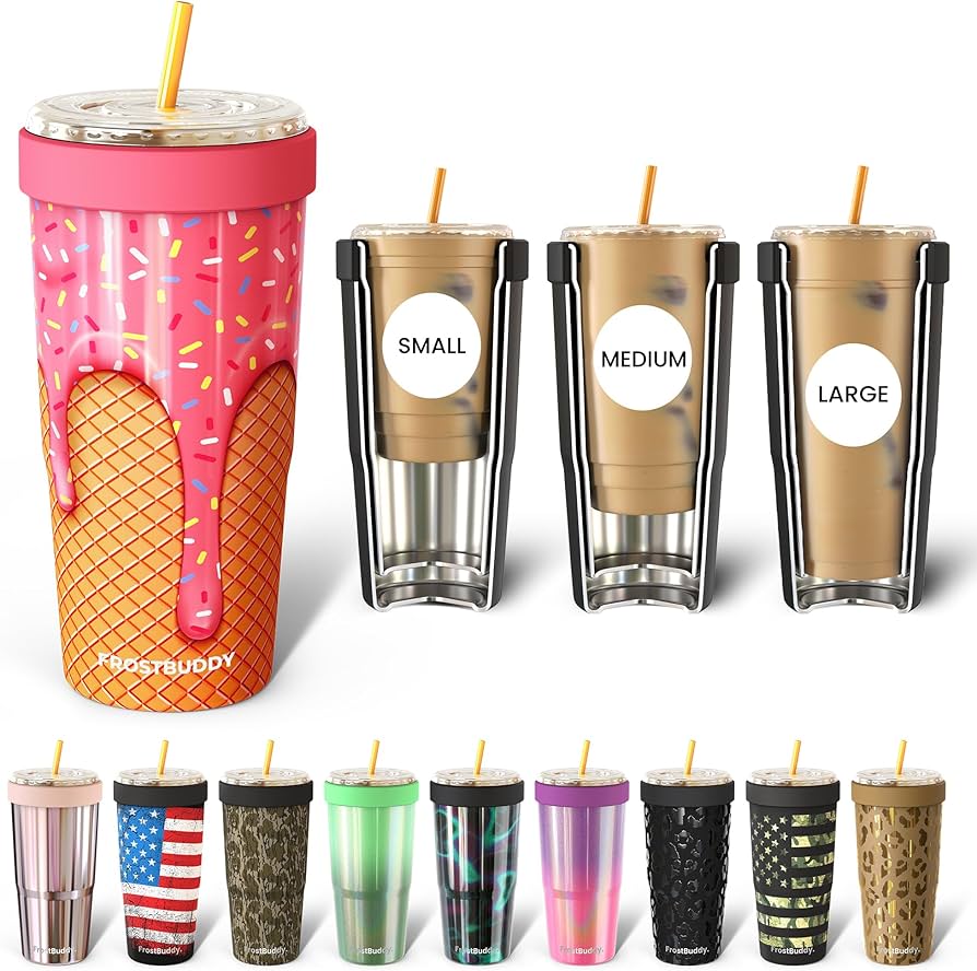 Frost Buddy Togo Buddy | 30 oz Stainless Steel Vacuum Insulated Tumbler |  To Go Coffee