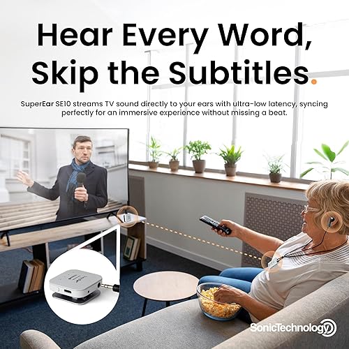 Miniatura 8 de SuperEar Nuevo modelo SE10 para personas mayores - Amplificadores auditivos para personas mayores Dispositivo de escucha de largo alcance