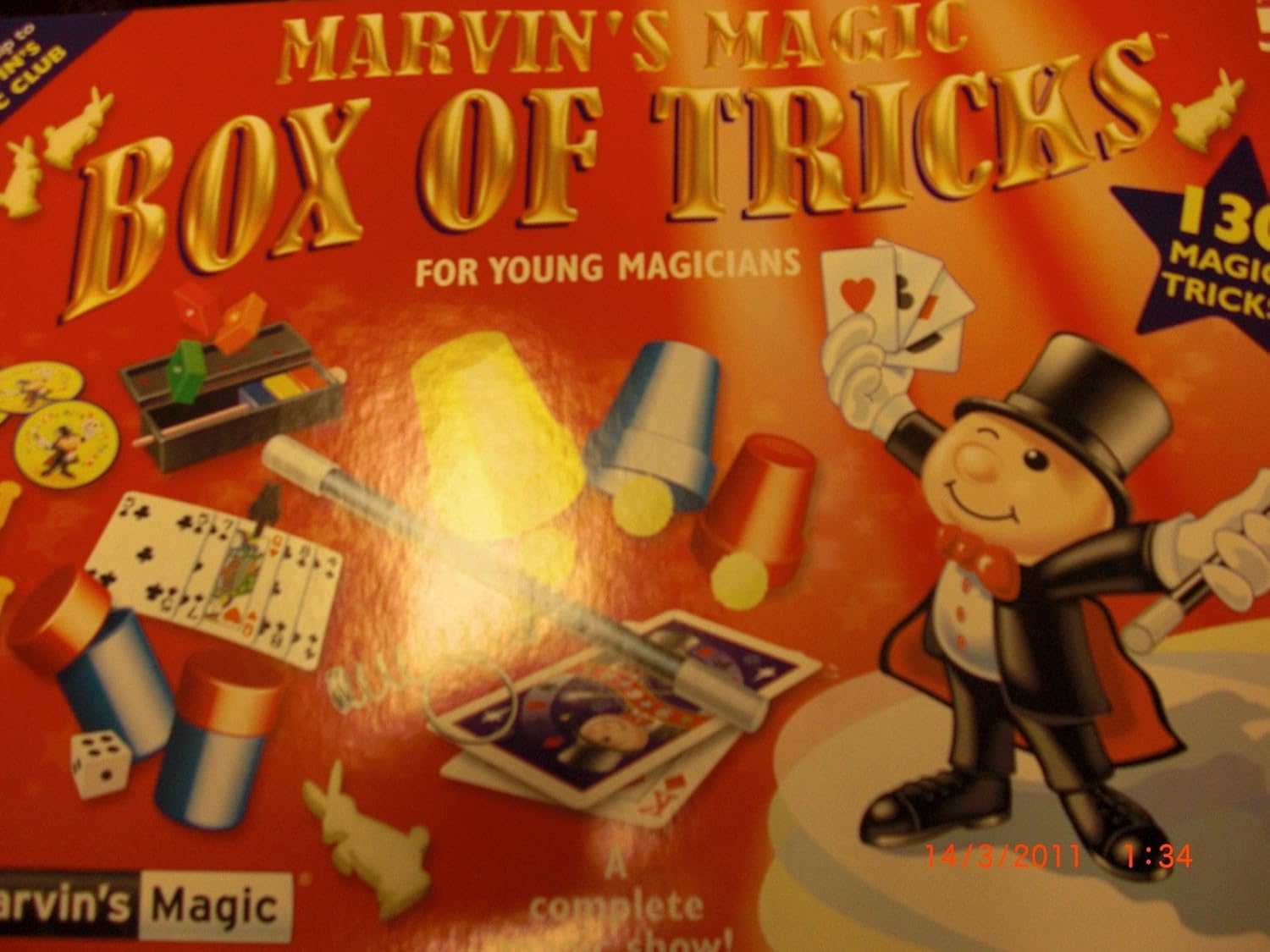 Marvin's Magic Box of tricks Amazon.co.uk Toys & Games