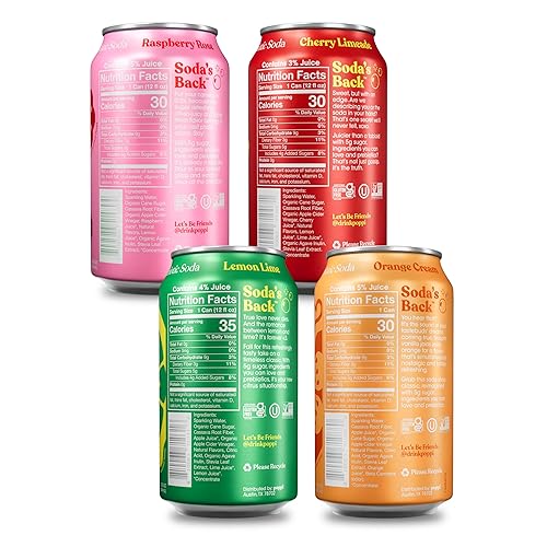 Miniatura 2 de Poppi Bebida de soda prebiótica espumosa con vinagre de sidra de manzana, agua Seltzer y jugo de frutas, paquete variado Trend Setters, 12 onzas