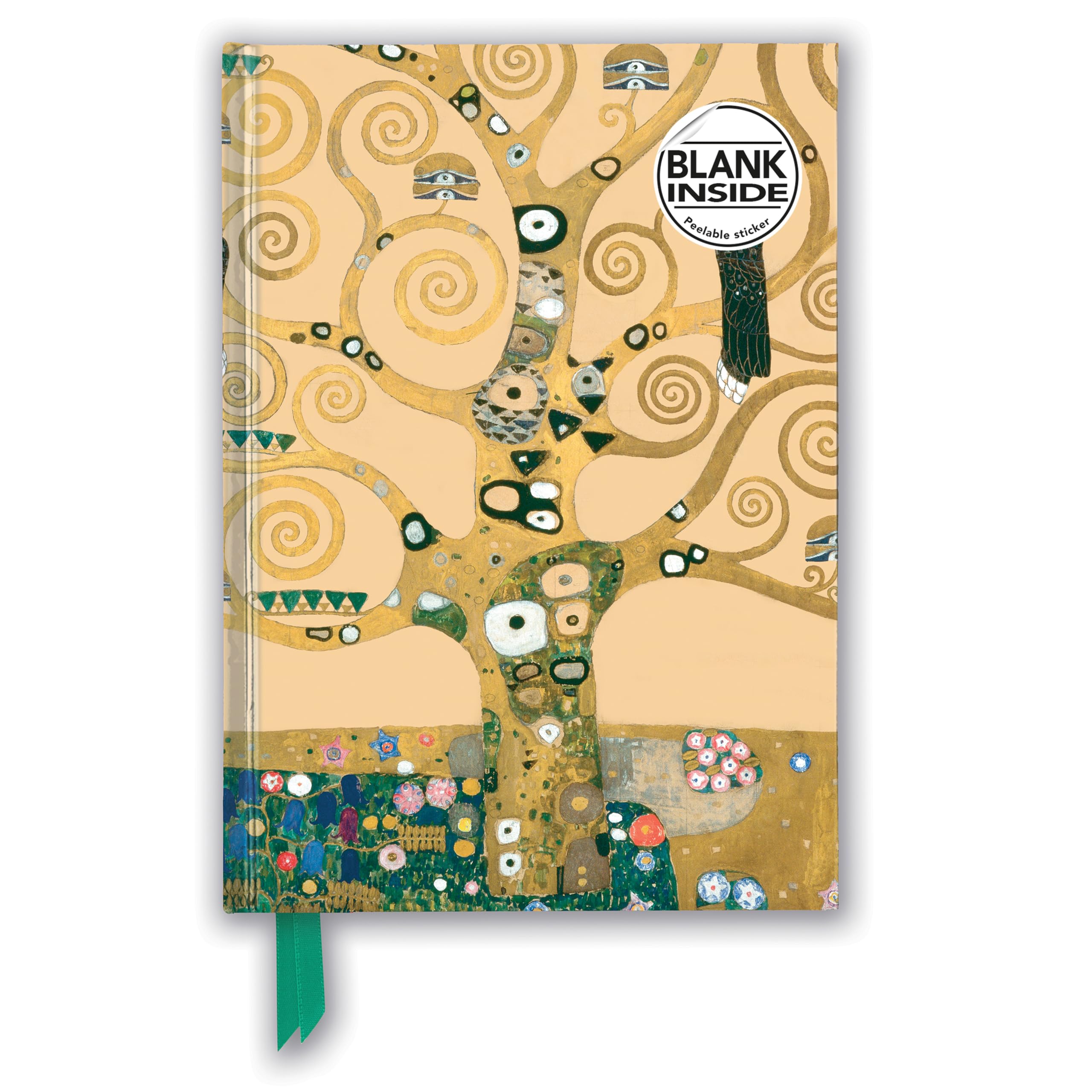 Gustav Klimt: Tree of Life (Foiled Blank Journal) (Flame Tree Blank Notebooks)