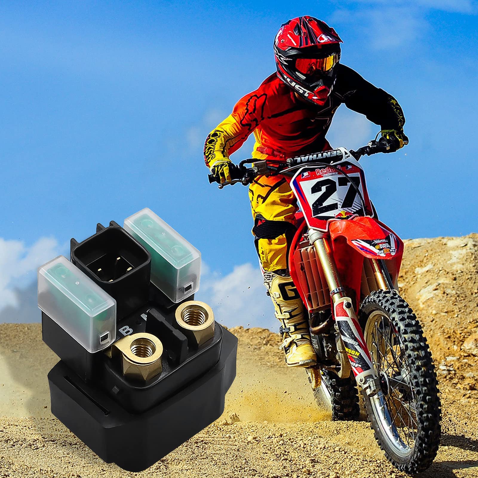 Przekaźnik elektromagnetyczny rozrusznika do SUZUKI SV650 SV650S 1999-2008 SV1000 SV1000S 2003-2007