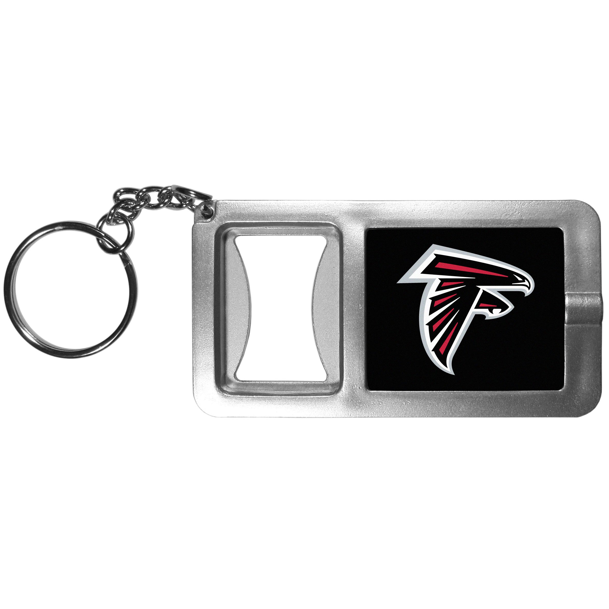 Siskiyou Sports NFL Unisex-Adult Flashlight Key Chain with Bottle Opener