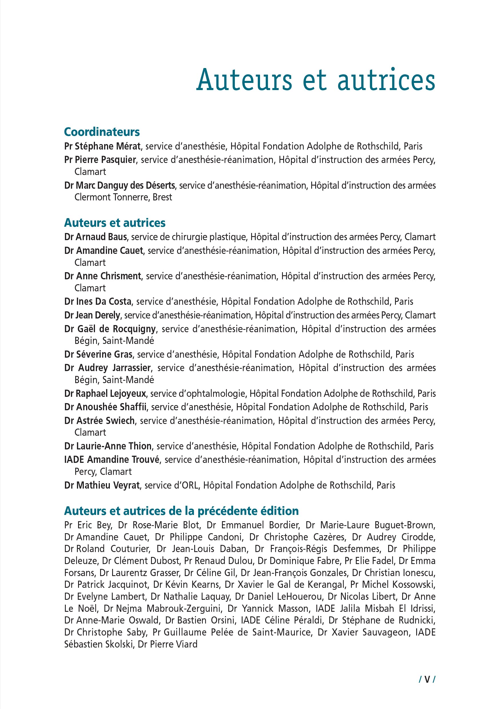 Procédures anesthésiques liées aux techniques chirurgicales: Volume 1