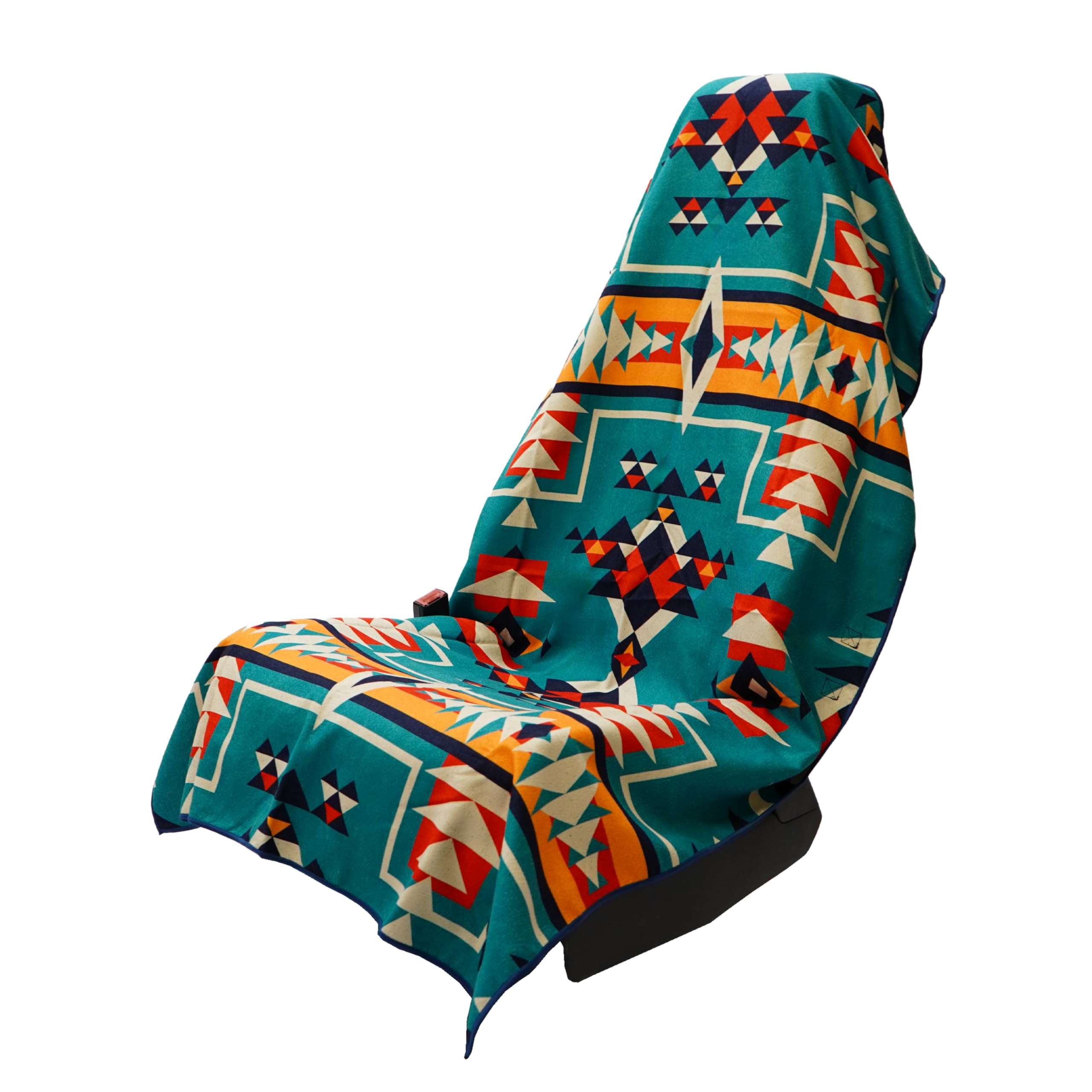 Sprints Athletic Running Towel, Full-Sized, Car Seat Cover - Performance Microfiber (Bohemian Nomad Noises)