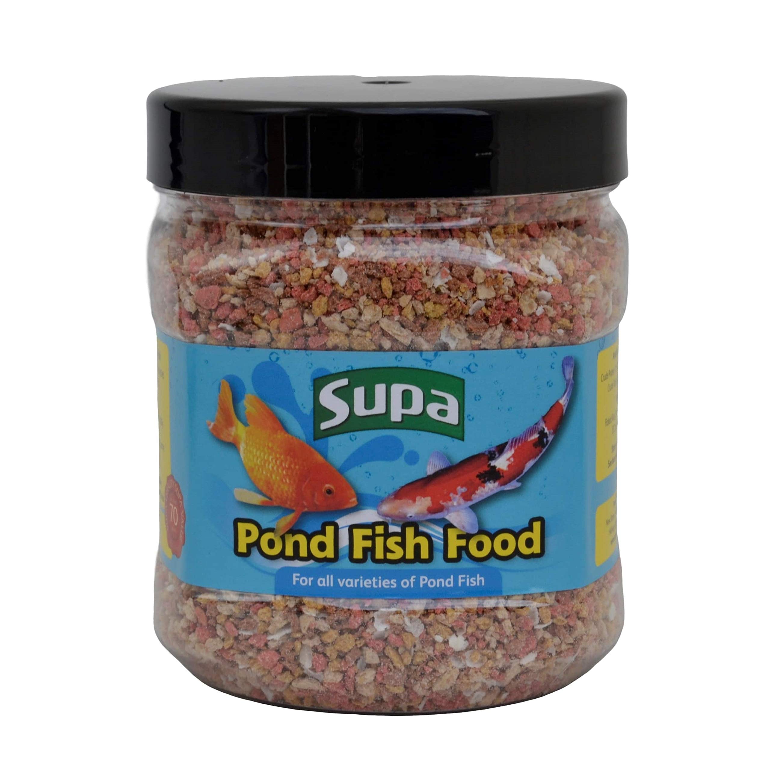 Supa Pond Fish Food, 475 g, Pack of 1 | Traditional Type Cold Water Pond Fish Food Offering A Nutritionally Balanced Diet,