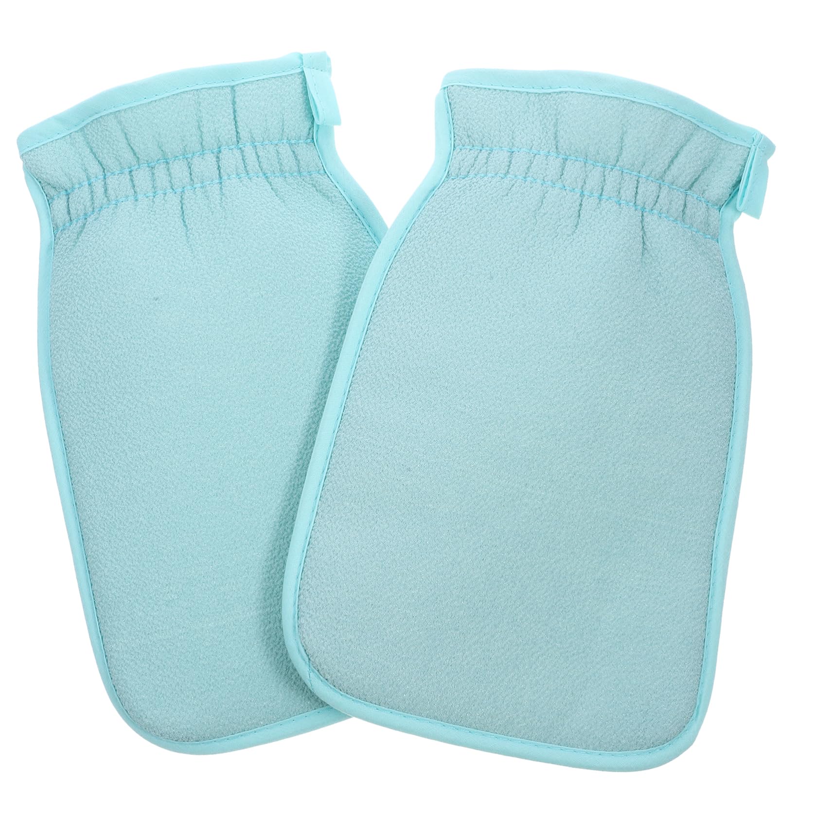 TOVINANNA 2pcs Exfoliating Bath Gloves Dual Sided Shower Scrubber for Deep Cleansing Skin Exfoliating Mitts for Adults Enhances Skin Health and Comfort