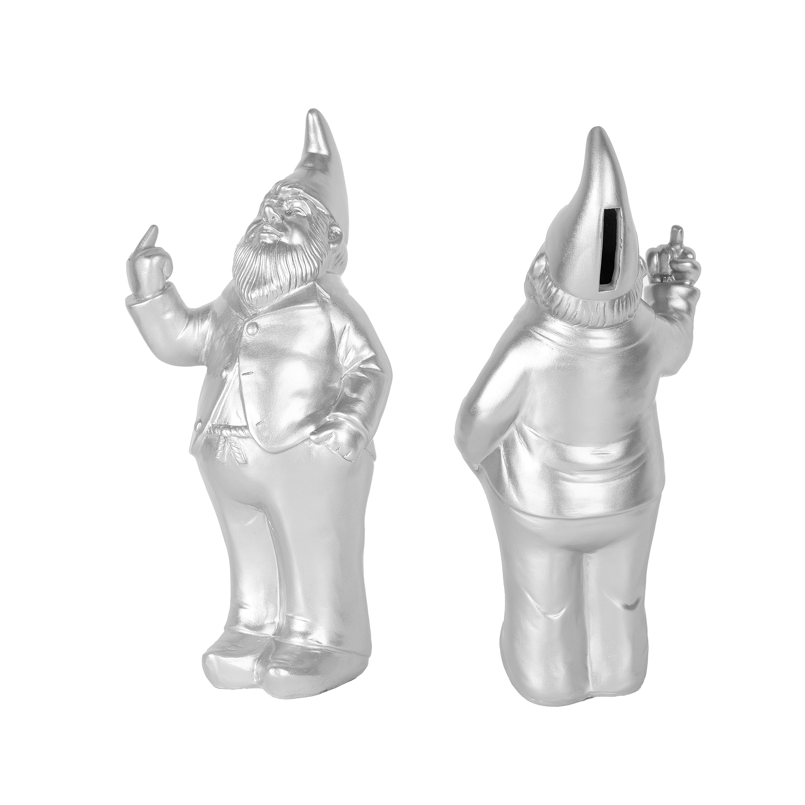 Fisura - Oryginalna skarbonka "skrzat". Duża skarbonka z kształtem. Zabawna skarbonka na prezent. Złota skarbonka. Wymiary: 27 x 13 x 8 centymetrów. Materiał: Polyresin