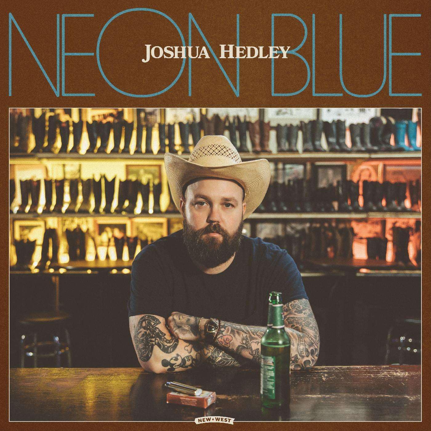 Joshua Hedley Neon Blue (coke Bottle Clear Vinyl) (indie Exclusive) LP New 60739