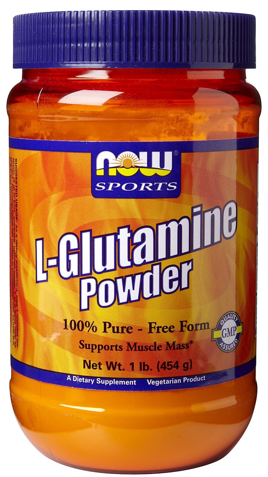 Now L-glutamine 5000 Mg 454 Gr