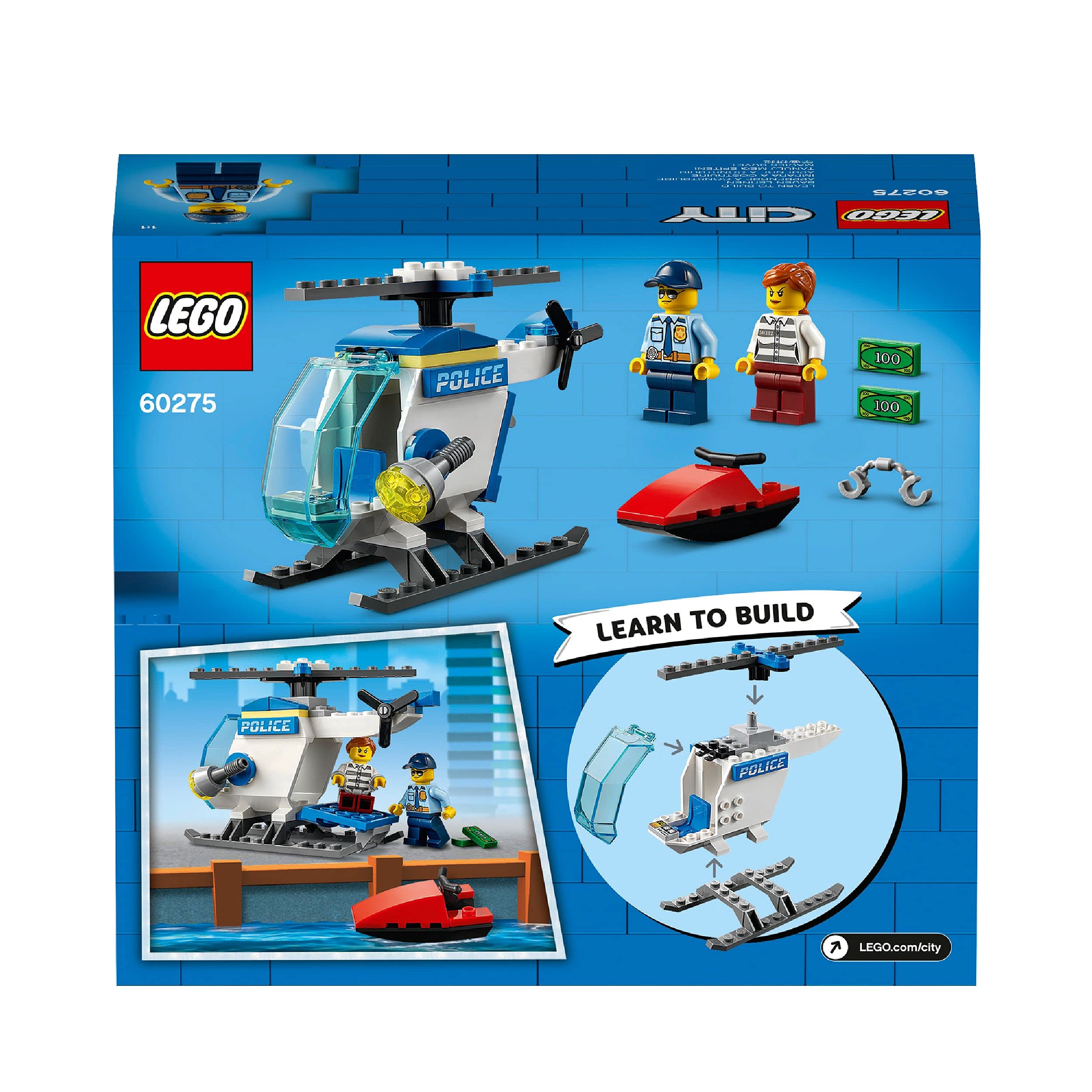 LEGO 60275 City Police Helicóptero de Policía