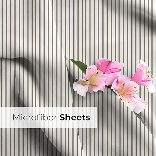 Miniatura 4 de Juego de sábanas extra profundas tamaño California King, sábanas transpirables y refrescantes de 6 piezas, juego de sábanas de lujo para hotel,