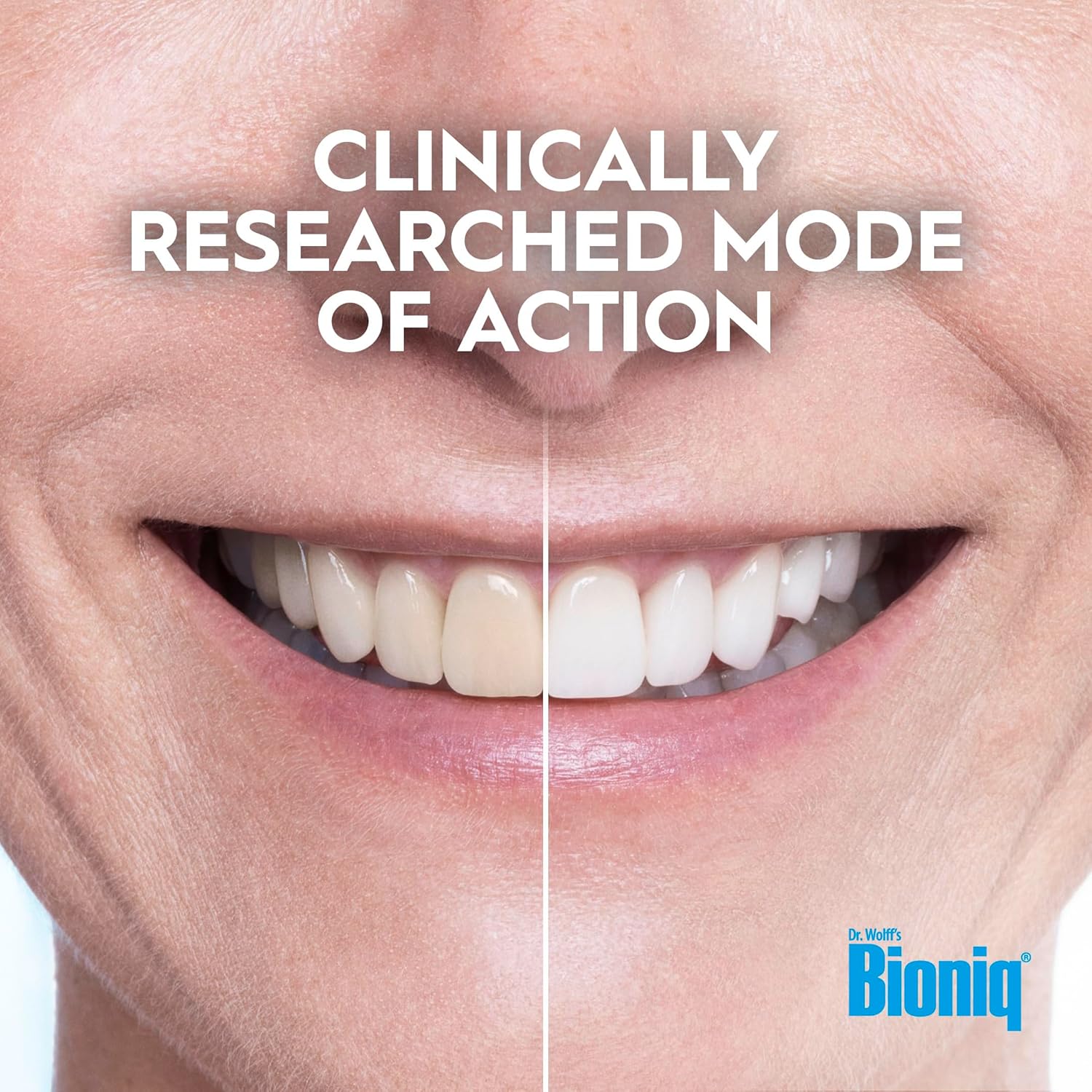 Bioniq White Filler - Whitening Toothpaste with 20% Hydroxyapatite - Contains White bioHAP and Fluoride Free for Daily Use - Mint Flavor - 2 x 4.77 Oz / 100ml