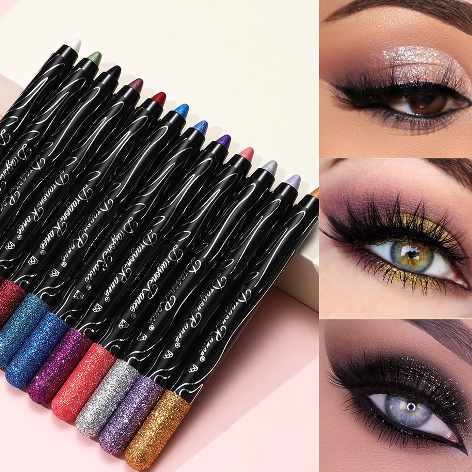 Eyeshadow Pen, Shimmer Cream Eyeshadow Pen - Image 4